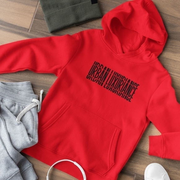 Urban Luxuriance Tops - URBAN Luxuriance Hoodie Sweatshirt